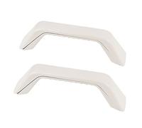 MPK Poignée de porte en plastique pour caravane Blanc cassé 180 mm