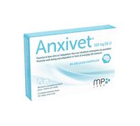 MP Labo Anxivet® - Favorise Le Bien-être et l'Adaptation Face aux Situations Stressantes du Quotidien pour Chien et Chat (500 MG 56 UI 30 gélules)