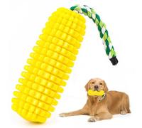 MplehDa Jouet Chien Indestructible en Caoutchouc - Nettoyage des Dents, Grincer Interactif pour Petits, Moyens et Grands Chiens