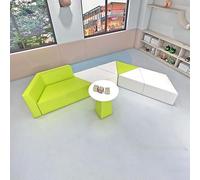 MPLFHSYOS Canapé d'accueil Moderne et Original de Forme irrégulière - rembourré Haut Gamme for Bureau Vente, Clinique Chirurgie esthétique, Salle d'attente d'entreprise, Hall d'hôtel(12)