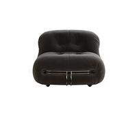 MPLFHSYOS Canapé Hippo, Canapé d'angle Modulable, Canapés Rétro Confortable, en Tissu Velours, for Salon Ou Appartement(Gray,Single Table)