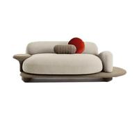 MPLFHSYOS Canapé Modulaire Moderne en Tissu for Petit Salon, Section d'angle en Forme De L avec Un Design Créatif De Galets(A2)