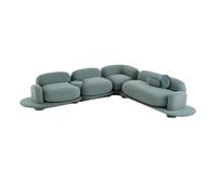 MPLFHSYOS Canapé Modulaire Moderne en Tissu for Petit Salon, Section d'angle en Forme De L avec Un Design Créatif De Galets(A8)