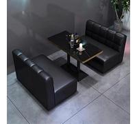 MPLFHSYOS Canapés et banquettes de Style pub, Tables et sièges de Style américain, Design Minimaliste, for Bar, Lounge Musical, Restaurant Western, café, Grill(3pcs)