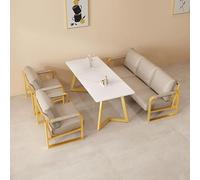 MPLFHSYOS Ensemble Table et fauteuils d'appoint, canapé, Fauteuil et Bureau Modernes et rembourrés for Salon, Salle de Lecture, Chambre, Bureau, Centre Commercial(H)