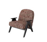 MPLFHSYOS Fauteuil Lounge, Canapé-lit Jacquard avec Structure en Bois Massif, Idéal for Le Salon, La Chambre, Le Bureau Et Les Petits Espaces. Fauteuils d'angle Confortable for Adultes(H)