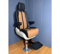 MPLFHSYOS Sièges de Bateau, siège Passager de Yacht, siège de Pilotage, Dossier de Pont de Navire, canapé de Cabine for Affaires, Bateau(D)