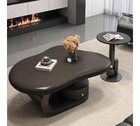 MPLFHSYOS Table Basse Moderne Forme De Nuage, Table D'appoint Unique De Style Noguchi Aux Formes Irrégulières, Idéale for Les Petits Espaces, Appartements Et Salons(D,100CM)