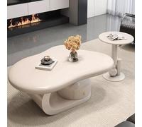 MPLFHSYOS Table Basse Moderne Forme De Nuage, Table D'appoint Unique De Style Noguchi Aux Formes Irrégulières, Idéale for Les Petits Espaces, Appartements Et Salons(A,100CM)