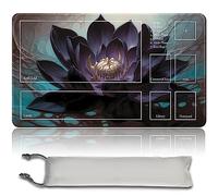 MPLR BOARD GAME Black Lotus - Jeu de société MTG Pad + Sac imperméable Gratuit, TCG Solitaire Jeu de Table Pad Taille 60x35cm Tapis de Souris Compatible avec MTG TCG