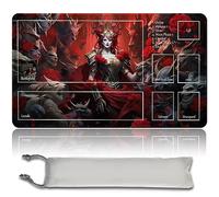 MPLR BOARD GAME INNISTRAD Crimson Vow Key Artwork - Tapis De Jeu Premium 60x35cm TCG Compatible avec OCG CCG RPG MTG Tapis De Jeu, Tapis De Souris