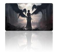 MPLR BOARD GAME Jeu de société MTG - Avec sac étanche - Bords cousus - Surface en caoutchouc lisse - MTG - Avec zones (An Original Always Watching Playmat) (No Zone)