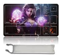 MPLR BOARD GAME Liliana - Tapis De Jeu Premium 60x35cm TCG Compatible avec OCG CCG RPG MTG Tapis De Jeu, Tapis De Souris