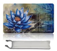 MPLR BOARD GAME Tapis De Jeu Premium 60x35cm TCG Compatible avec OCG CCG RPG MTG Tapis De Jeu, Tapis De Souris Tapis De Table (Tapis De Jeu Nicol-Bolas Original) (Black Lotus (2) - with Zone)