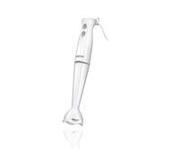 Mixeur Plongeant, Bras Mélangeur Amovible, Lames en Acier Inoxydable, 2 Vitesses, MPM, MBL-18, 200, Blanc Blanc G