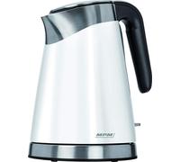 MPM MCZ-56 Bouilloire électrique 1,7L, Arrêt automatique, Sans fil, Acier inoxydable sans BPA Blanc
