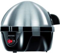 Mpm Mgj-01 MGJ-01M Cuisinière électrique en acier inoxydable avec 7 œufs, niveau de cuisson, protection contre la surchauffe, 350 W, sans BPA, 300 W, 0 décibel, 3 vitesses, grise