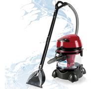 MPM MOD-22 Aspirateur Eau et Poussières, Nettoyage des Sièges de Voiture, Tapis, Moquettes, Matelas, 4 Filtres, HEPA, Réservoir à Déchets de 10 litres, Réservoir à Détergent de 4,5 litres, 2400W