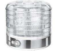 MPM Déshydrateur d'aliments professionnel MSG-11 – 5 plateaux 31 cm, 500 W, blanc/gris