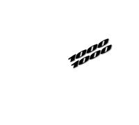 MPODYTSF Autocollant décalcomanie Autocollant De Protection De Moto, Accessoires pour H-Onda CBF 1000 CBF1000(Nero)