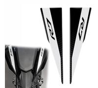 MPODYTSF Autocollant décalcomanie Autocollants Arrière De Moto Accessoires pour Autocollants De Décoration pour Y-AMAHA YZF-R7 YZF R 7 2021 2022 2023 2024(White)