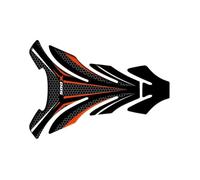 MPODYTSF Autocollant décalcomanie Autocollants De Décalcomanie De Protection De Réservoir De Moto pour H-Onda CB500F CB500X CB500 F X(Orange)