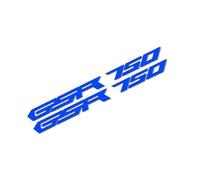 MPODYTSF Autocollant décalcomanie Autocollants Réfléchissants pour Moto, Autocollants pour Réservoir De Carburant, pour Suzuki GSR 750(Turquesa)