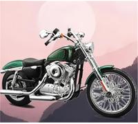 MPODYTSF Modèle réduit 1:12 Alliage pour Harley 2013 XL 1200V Seventy-Two Modèle De Moto Jouet Scooter Cadeau Ornement Gâteau