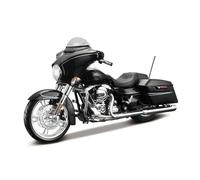 MPODYTSF Modèle réduit Jouets, Cadeaux d'anniversaire, Décorations De Bureau 1:12 pour Harley pour Davidson Street Glide, Édition pour Spéciale 2015 Collection Modèles Motos