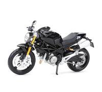 MPODYTSF Modèle réduit Jouets, Décorations d'anniversaire, Cadeaux, 1:12 pour Ducati Monster 696, Véhicules Moulés sous Pression, Collection, Loisirs, Modèle De Moto(Nero)