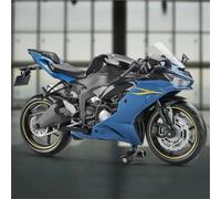 MPODYTSF Modèle réduit Modèle De Moto Miniature 1/12 pour Kawasaki pour Ninja ZX-6R, Jouet Moulé sous Pression Collection(Turquesa)