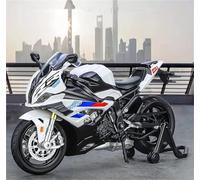 MPODYTSF Modèle réduit Modèle De Moto Moulé sous Pression Statique en Alliage À L'échelle 1/12 pour BMW S1000RR(White)