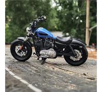 MPODYTSF Modèle réduit Modèle Réduit De Moto Course en Alliage Moulé sous Pression, Cadeau 1:18 pour Harley Forty-Eight, Édition pour Spéciale 2018 Voiture Jouet(Turquesa)
