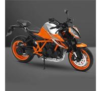 MPODYTSF Modèle réduit Modèle Réduit De Moto en Alliage Moulé sous Pression 1/12 pour 1290 pour Super pour Duke R Mini Series Jouet Simulation Course À Offrir(Orange)
