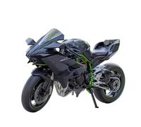 MPODYTSF Modèle réduit Modèle Réduit De Moto Moulé sous Pression À L'échelle 1/9, en Alliage, Jouet Collection, Son Et Lumière, Tout-Terrain, pour Kawasaki pour Ninja H2R