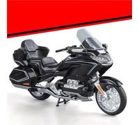 MPODYTSF Modèle réduit Modèle Réduit De Moto pour H-Onda Gold Wing GL800 2021 en Alliage Moulé sous Pression, Tourisme Loisir, Jouet Sonore Et Lumineux, Cadeau À L'échelle 1:11(Nero)