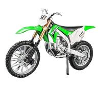 MPODYTSF Modèle réduit Moto Décorative Sonore Et Lumineuse À L'échelle 1:12 pour Kawasaki KX450, Modèle Réduit De en Alliage Moulé sous Pression