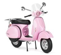 MPODYTSF Modèle réduit Scooter Jouet pour Vespa PX125, Échelle 1/12, Voiture Moulée sous Pression, Véhicule en Alliage, Modèle De Moto, Collection Sonore, Cadeau(Pink)