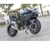 MPODYTSF Modèle réduit Simulation 1/9 pour Kawasaki pour Ninja H2R Modèle De Moto Tout-Terrain en Alliage Moulé sous Pression, Son Et Lumière, Jouet, Cadeau