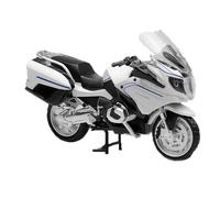 MPODYTSF Modèle réduit Simulation De Collection, Décorations Loisirs, Cadeau, 1/12e, pour Moto pour BMW R1250RT, Modèle Moulé sous Pression en Alliage(White)