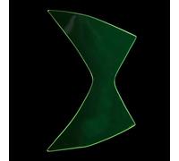 MPODYTSF Protecteur de lumière Pour KAWASAKI Z800 2013-2016 Z250 Z300 2015 2016 2017 2018 Z 800 250 Moto Phare Avant Écran Garde Lentille Couverture Bouclier Protecteur(Green)