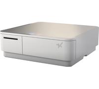 mPOP - Combinaison tiroir-caisse-imprimante de reçus, 3 x USB-A + 1 x USB-C + 1 x USB-B + Bluetooth (5.0), blanc