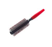 MPOPO Brosse Ronde à Manche Rouge for Coiffure - Brosse volumisante for Une Utilisation Quotidienne et en Salon