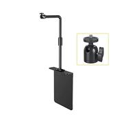 MPOPO Supports pour haut-parleurs Support pour projecteur Canapé de chevet pour usage domestique Clip caché sans cadre universel support mural pour lit trous pour un support pour appareil photo (B)