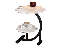 MPOPO Table de Chevet Table de Chevet Moderne d'inspiration Nordique avec Un Design Minimaliste d'appoint canapé Salon et Table Basse Simple Étagère Rangement élégante Petite Table