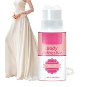 Mppchhn Adhésif Corporel,Adhésif Vêtements pour Tenues et Styling | Ruban Liquide Invisible pour Chaussettes Bretelles Manches Perruques Soutiens-gorge Costumes Justaucorps