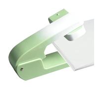 Mppchhn Agrafeuse Pour Brochures | Agrafeuse Relieuse À Livres Rotation 360 Degrés | Fourniture de Bureau Ergonomique Antidérapante pour Documents Livrets Affiches Emballage