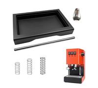 Mppchhn Bac de Récupération en Métal - Bac Métallique Pour Cafetière Avec Tube Long | Kit Modification Avec Pour Cuisine Hôtel Salle Pause Bureau Appartement Restaurant Établissements,Pour Cuisine