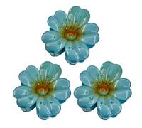 Mppchhn Barrettes À Cheveux Fleur Avec Griffe | 3 Pièces D'Accessoires De Coiffure À Maintien Ferme,Accessoires de Cheveux Style Hawaïen pour Femmes et Filles,Pour les Filles, la Petite Amie, la Sœur,