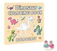 Mppchhn Cahiers De Coloriage Dinosaures Pour - 40 Pages Dinosaure Jouets Préscolaires,Livres de Peinture pour Garçons Jouets de Coloriage - Pour Éducation Divertissement Maison Voyage École Maternelle